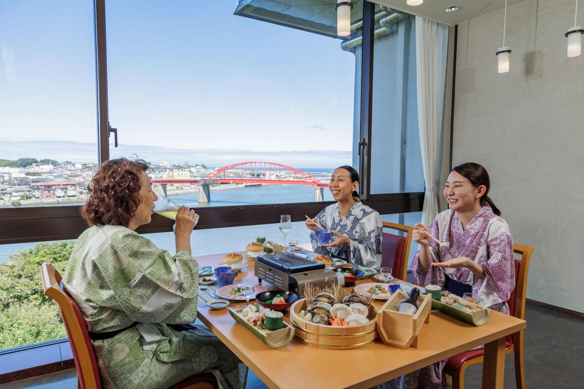 Kamenoi Hotel Ōarai Extérieur photo